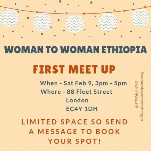 Woman to Woman Ethiopia London Meetup