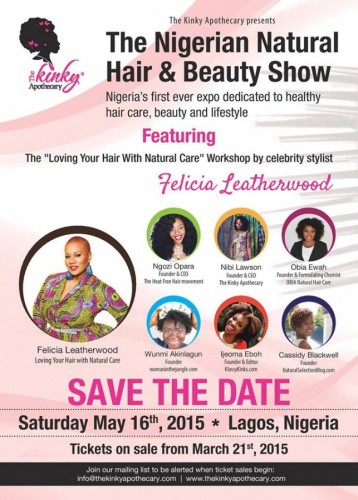 The Nigerian Natural Hair & Beauty Show - 16.05.15
