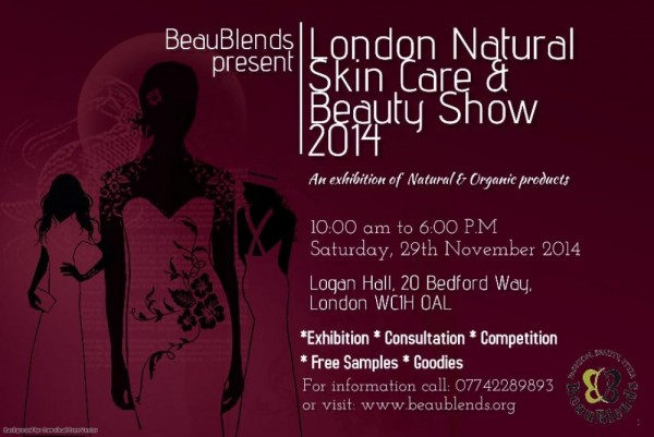 London Natural Skin Care & Beauty Show 2014 - 29.11.14