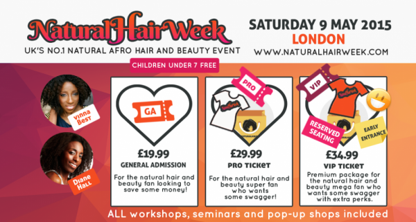 Natural Hair Week UK 2015 - London - 09.05.15