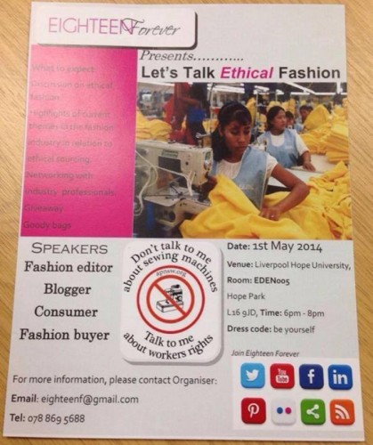 Let's Talk Ethical Fashion - 01.05.14