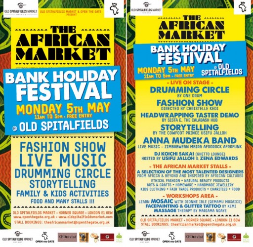 The African Market Bank Holiday Festival - 05.05.14