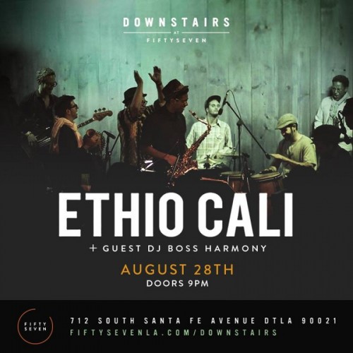 Ethio Cali Live Downstairs At 57 - 28.08.14