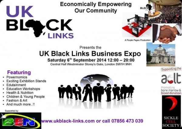 UK Black Links Business Expo 2014 - 06.09.14