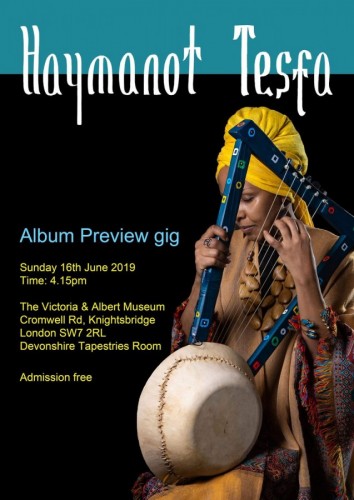 Haymanot Tesfa ‏Album Preview Gig