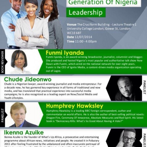The Next Generation of Nigerian Leadership - 12.07.14