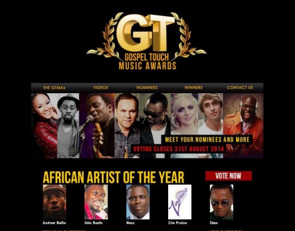 Gospel Touch Music Awards 2014