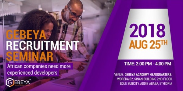 Gebeya Recruitment Event