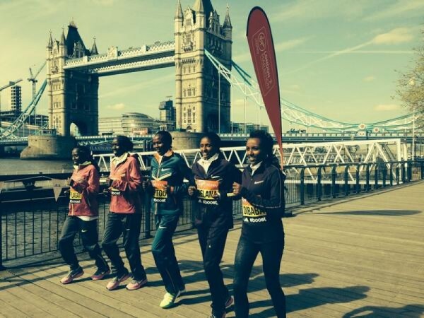 East African Battle At Virgin Money London Marathon 2014