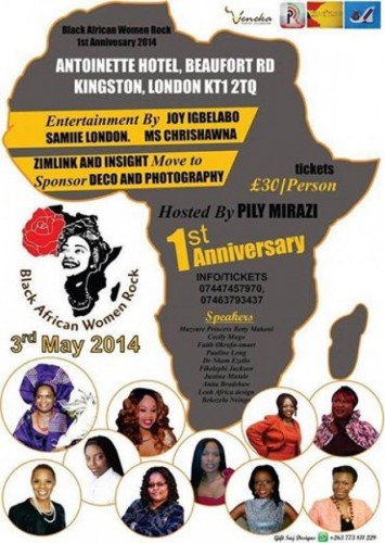 Black African Women Rock Launch - 03.04.14