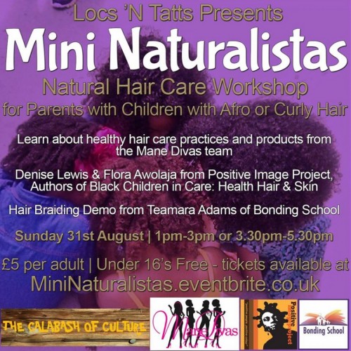 Mini Naturalistas Haircare Workshop - 31.09.14