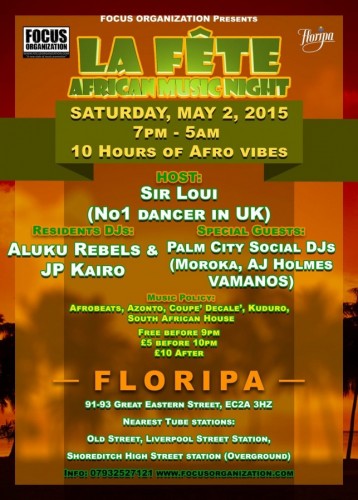 LA FÊTE! African Music - 02.05.15