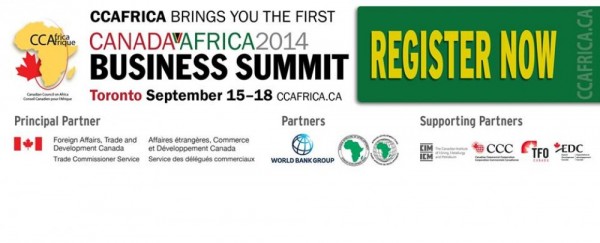 The Canada Africa Business Summit 2014 - 15-18.09.14