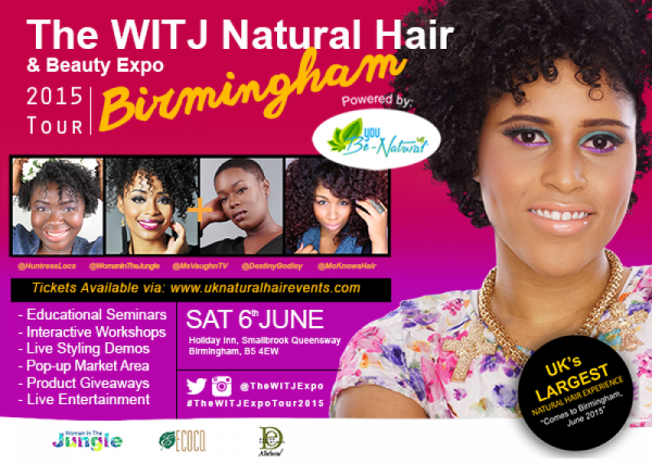 The WITJ Natural Hair & Beauty Expo Birmingham 2015 - 06.06.15