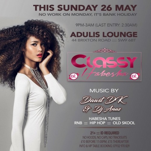 DK Nite Presents May Classy Habesha