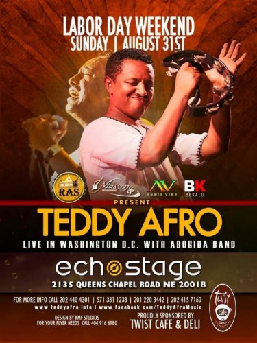 Teddy Afro Live in Washington - 31.08.14