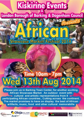 African Showcase Market And Festival Barking - 13.08.14