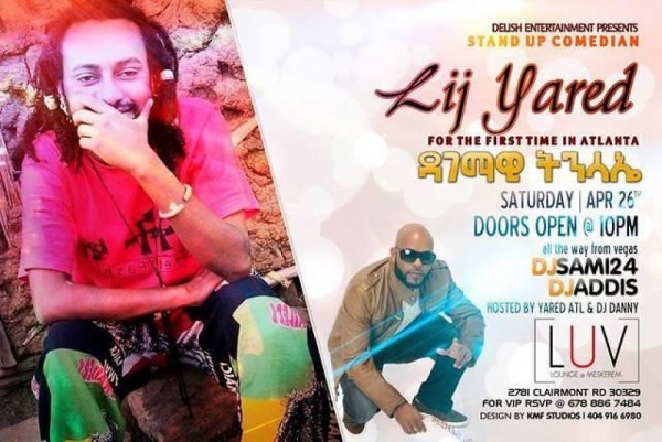 Lij Yared Live In Atlanta USA - 26.04.14