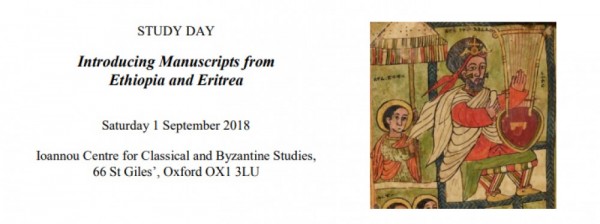 Introducing Manuscripts from Ethiopia and Eritrea