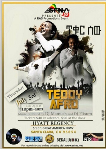 ESFNA Present Teddy Afo Live In Concert - 03.07.14