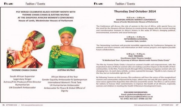 AFRICA RISING CONFERENCE: THE ROLE OF THE DIASPORA AFRICAN WOMAN - 02.10.14