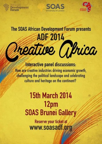 ADF 2014 Presents Creative Africa - 15.03.14