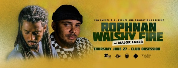 Rophnan x Walshy Fire of Major Lazer Live