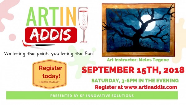 Art In Addis Paint Night September