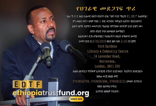 Ethiopian Diaspora Trust Fund London Chapter