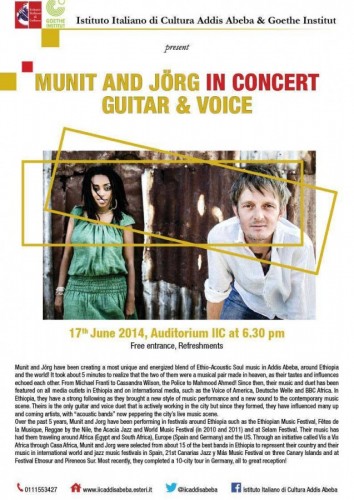 Munit & Jorg: Guitar & Voice Concert - 17.06.14