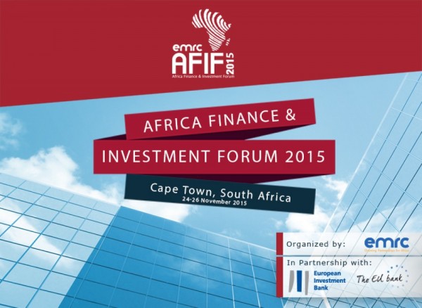 Africa Finance & Investment Forum 2015 -24-26.11.15