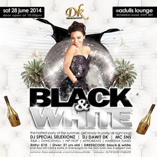 DK Entertainment Presents Black & White Party - 28.06.14