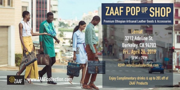 Zaaf Collection Pop Up - Berkeley