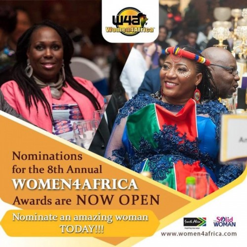 Nominations Open For the 8th Annual #Women4Africa Awards 2020