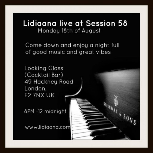 Lidiaana Live At Session 58 - 18.08.14
