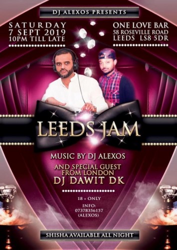 DJ Alexos Presents Leeds Jam