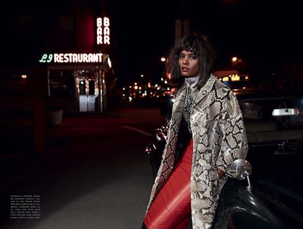 Liya Kebede - Vogue Italia January 2014