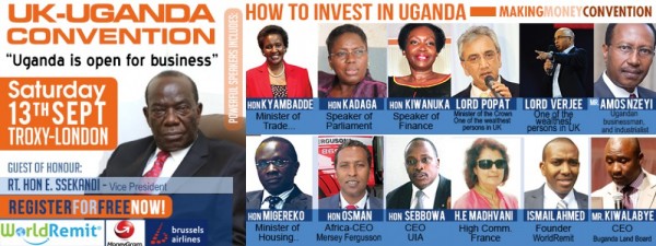 4th Ugandan Investment Forum UK  -13.09.14