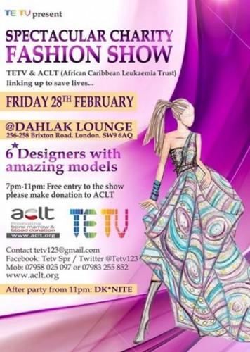 TETV CHARITY FASHION SHOW - 28.02.14