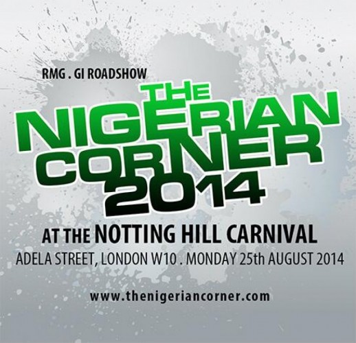 The Nigerian Corner 2014 At The Notting Hill Carnival - 25.08.14
