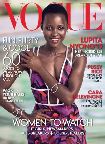 Lupita Nyongo Covers July Edition of Vogue