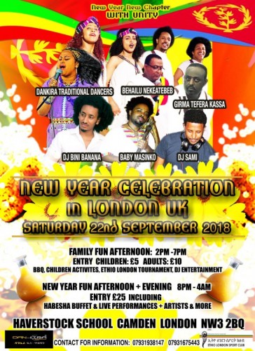 New Year Celebration in London