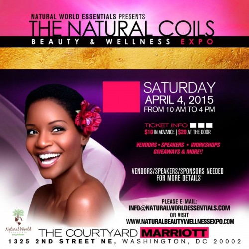 The Natural Coils Beauty & Wellness Expo - 04.03.15