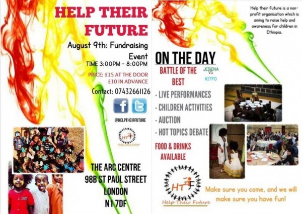 Help Their Future Fundraiser - 09.08.14