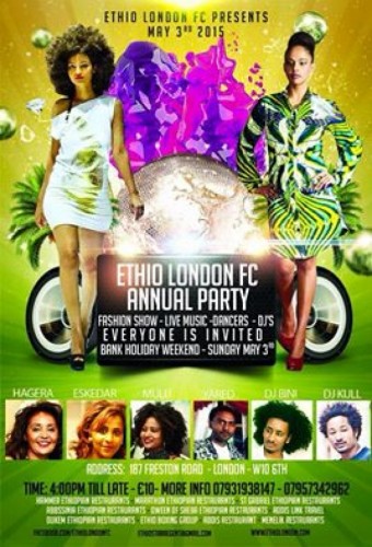 Ethio London FC Annual Party - 24.05.15