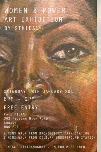St Kidan's Women & Power Exhibition - 18.01.14