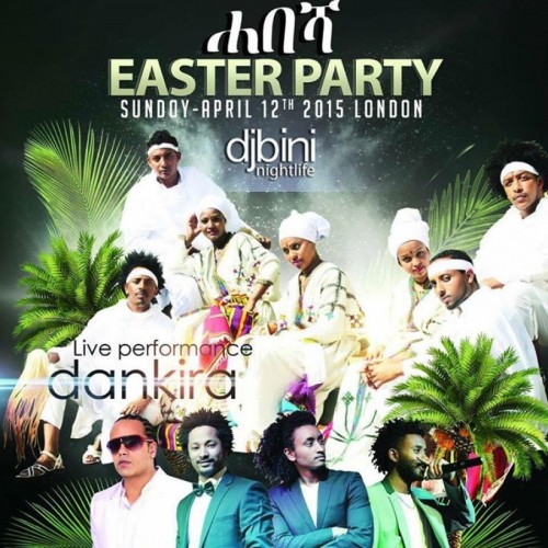 Addis Vibe Presents Habesha Easter Party - 12.04.15