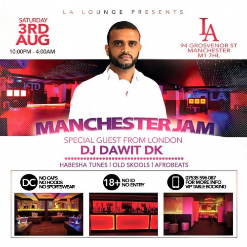 DJ Dawit DK Live at Manchester Jam