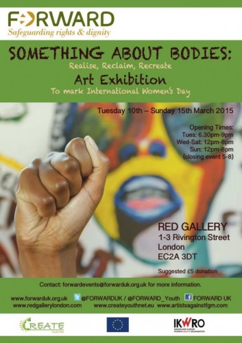 'Something About Bodies' Art Exhibition - 11-15.03.15