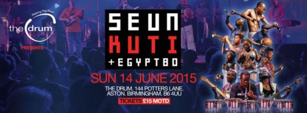 Seun Kuti & Egypt80 Live - 14.06.15
